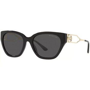 Michael Kors Lake Como Women's Black Cat Eye Sunglasses MK2154 300587 54 MSRP199